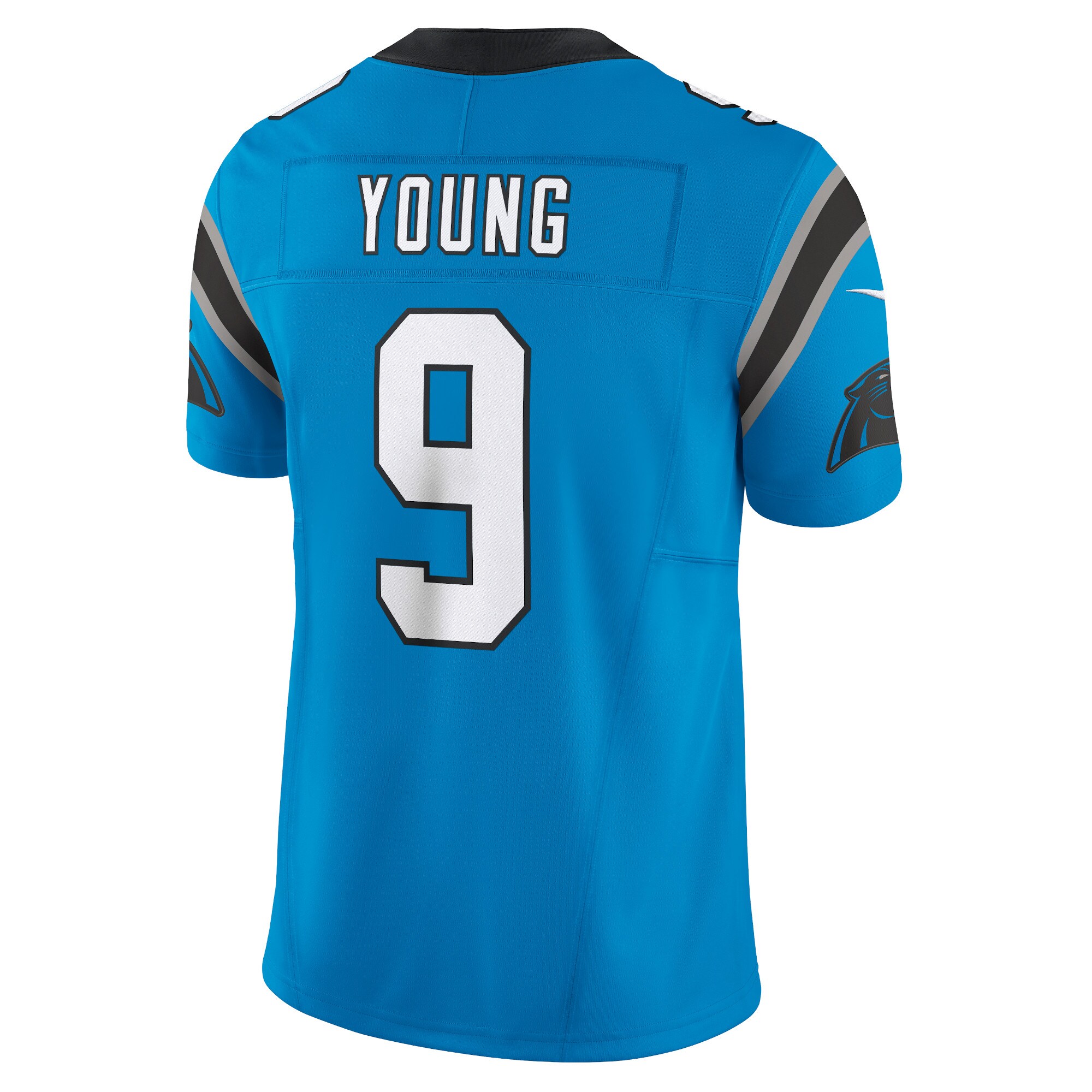 Men's Carolina Panthers Bryce Young Nike Blue Vapor F.U.S.E. Limited Jersey