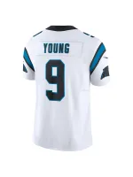 Men's Carolina Panthers Bryce Young Nike White Vapor F.U.S.E. Limited Jersey