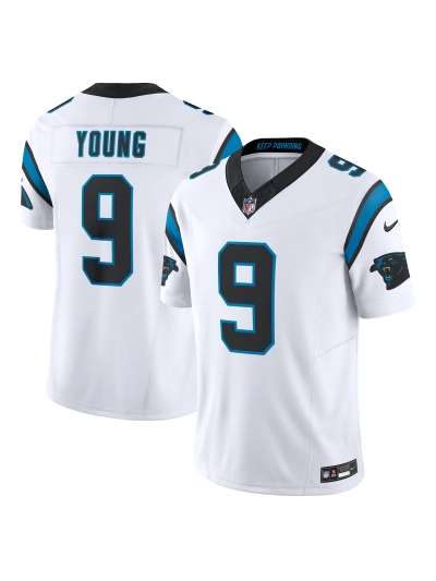 Men's Carolina Panthers Bryce Young Nike White Vapor F.U.S.E. Limited Jersey 01