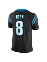 Men's Carolina Panthers Jaycee Horn Nike Black Vapor F.U.S.E. Limited Jersey