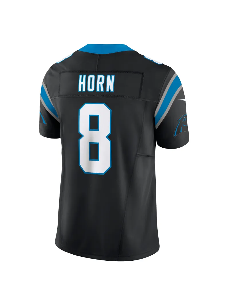 Men's Carolina Panthers Jaycee Horn Nike Black Vapor F.U.S.E. Limited Jersey