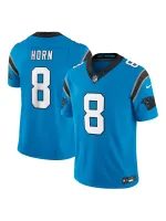 Men's Carolina Panthers Jaycee Horn Nike Blue Vapor F.U.S.E. Limited Jersey