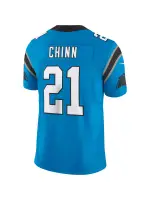 Men's Carolina Panthers Jeremy Chinn Nike Blue Vapor F.U.S.E. Limited Jersey