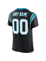 Men's Carolina Panthers Nike Black Classic Custom Elite Jersey