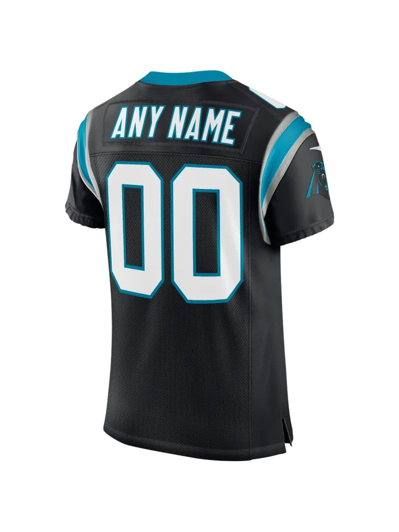 Men's Carolina Panthers Nike Black Classic Custom Elite Jersey