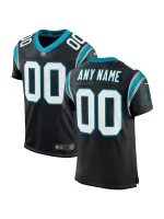 Men's Carolina Panthers Nike Black Classic Custom Elite Jersey