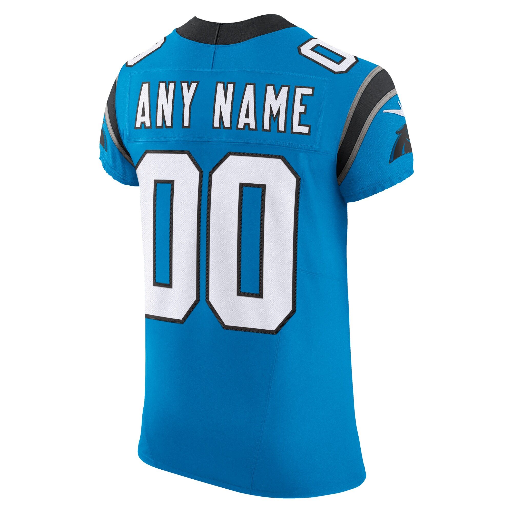 Men's Carolina Panthers Nike Blue Vapor F.U.S.E. Elite Custom Jersey