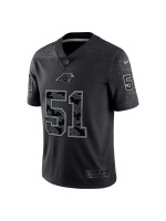 Men's Carolina Panthers Sam Mills Nike Black Retired Player RFLCTV Limited Jersey