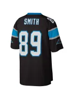 Men's Carolina Panthers Steve Smith Mitchell & Ness Black Legacy Replica Jersey