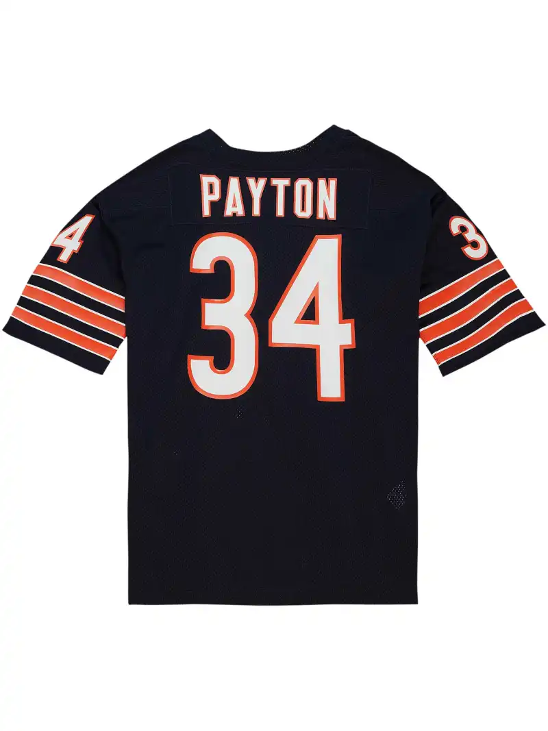 Men's Chicago Bears 1983 Walter Payton Mitchell & Ness Navy Authentic Throwback Retired Player Jersey