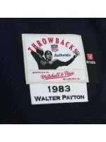 Men's Chicago Bears 1983 Walter Payton Mitchell & Ness Navy Authentic Throwback Retired Player Jersey