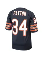 Men's Chicago Bears 1985 Walter Payton Mitchell & Ness Navy Authentic Throwback Retired Player Jersey