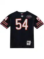 Men's Chicago Bears 2003 Brian Urlacher Mitchell & Ness Navy Authentic Throwback Retired Player Jersey