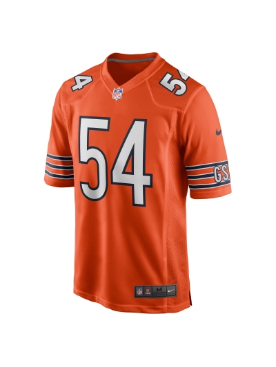 Men's Chicago Bears Brian Urlacher Nike Orange Retired Player Jersey 02