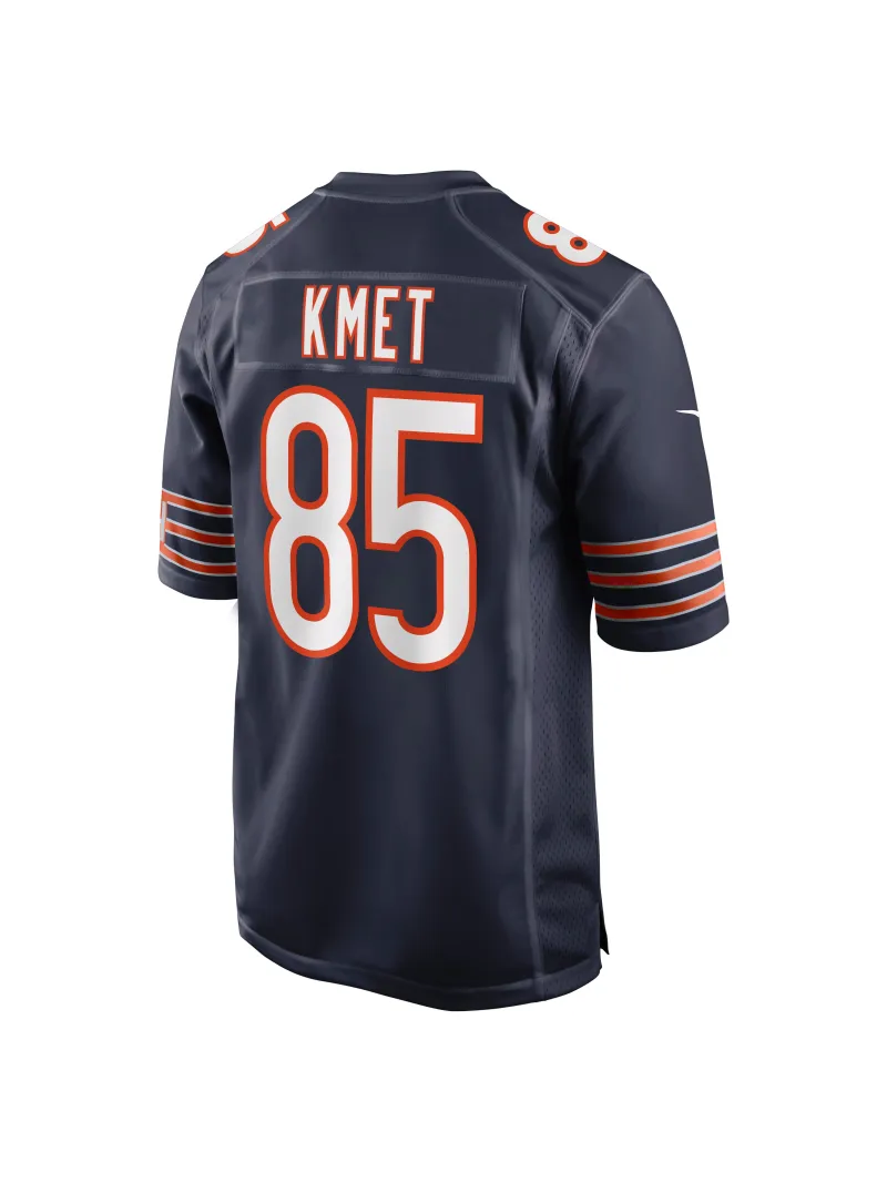 Men's Chicago Bears Cole Kmet Nike Navy Player Game Jersey