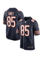 Men's Chicago Bears Cole Kmet Nike Navy Player Game Jersey