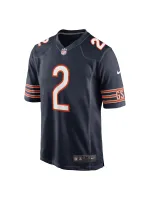 Men's Chicago Bears D.J. Moore Nike Navy Team Color Game Jersey