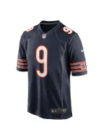 Men's Chicago Bears Jaquan Brisker Nike Navy Game Player Jersey