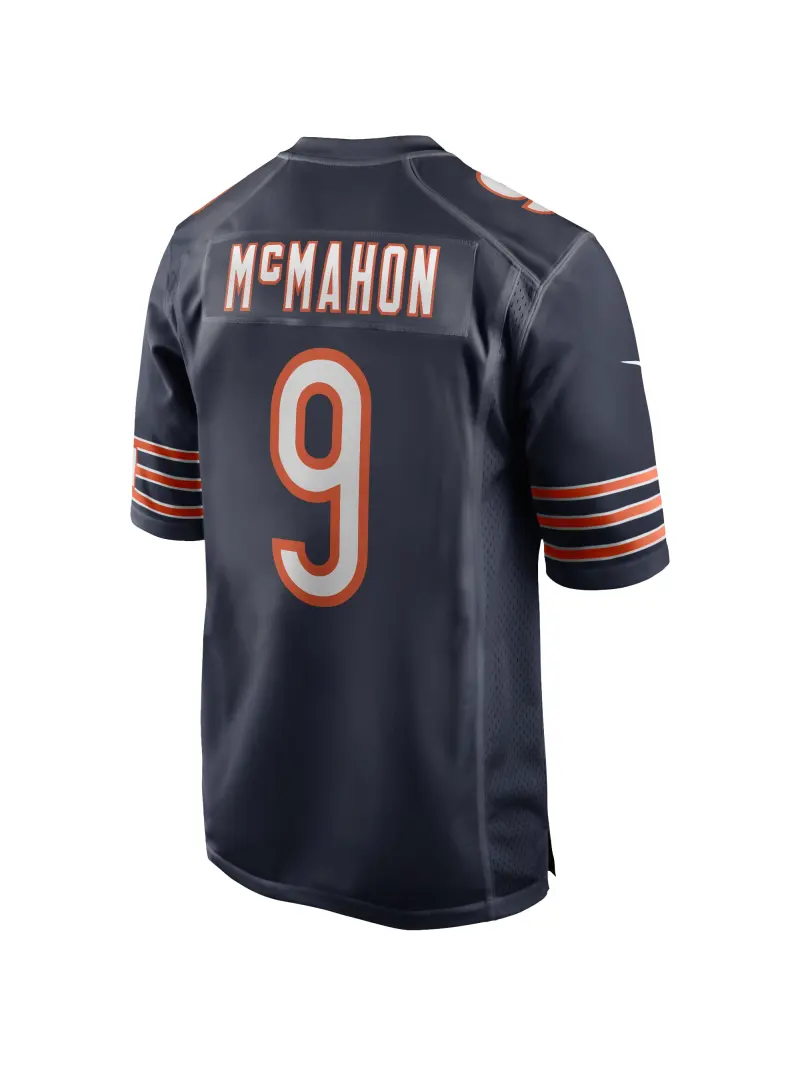 Men's Chicago Bears Jim McMahon Nike Navy Game Retired Player Jersey