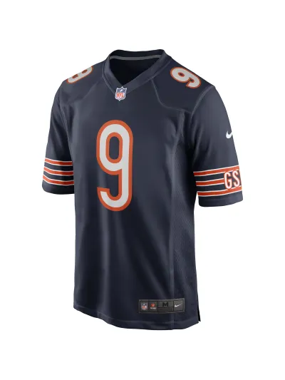 Men's Chicago Bears Jim McMahon Nike Navy Game Retired Player Jersey 02