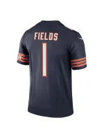 Men's Chicago Bears Justin Fields Nike Navy Legend Jersey