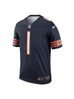 Men's Chicago Bears Justin Fields Nike Navy Legend Jersey