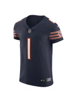 Men's Chicago Bears Justin Fields Nike Navy Vapor Elite Jersey