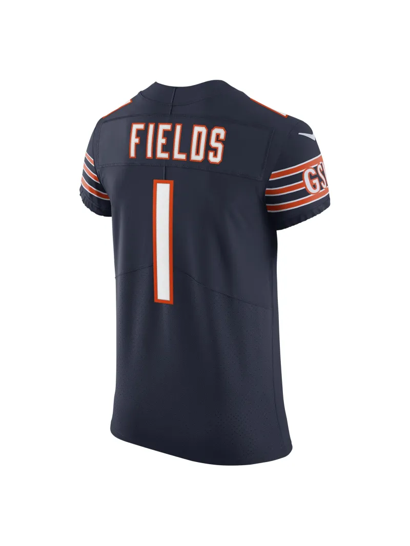 Men's Chicago Bears Justin Fields Nike Navy Vapor Elite Jersey
