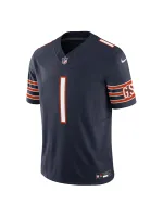 Men's Chicago Bears Justin Fields Nike Navy Vapor F.U.S.E. Limited Jersey