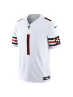 Men's Chicago Bears Justin Fields Nike White Vapor F.U.S.E. Limited Jersey