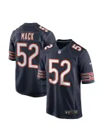 Men's Chicago Bears Khalil Mack Nike Navy Game Player Jersey