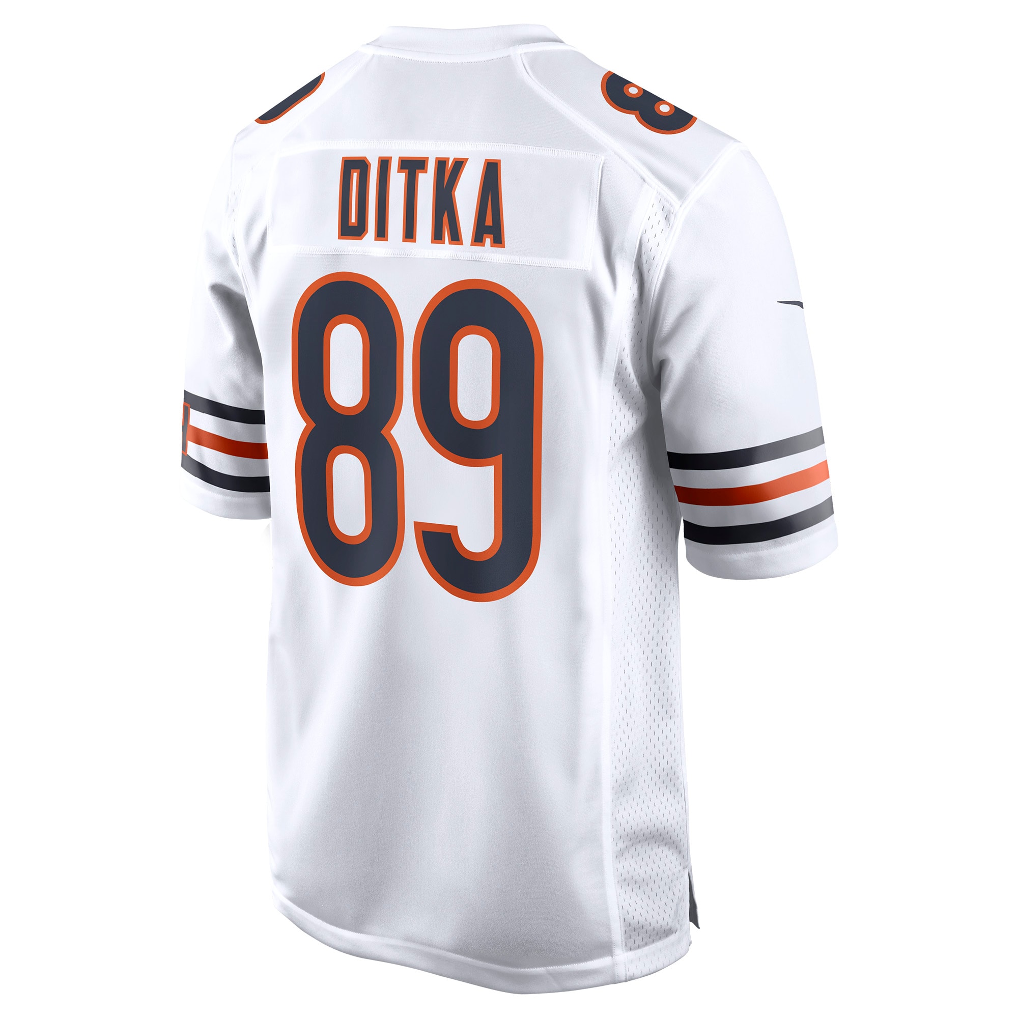 Men's Chicago Bears Mike Ditka Nike White Retired Player Game Jerse