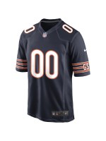 Men's Chicago Bears Nike Navy Custom Game Jersey