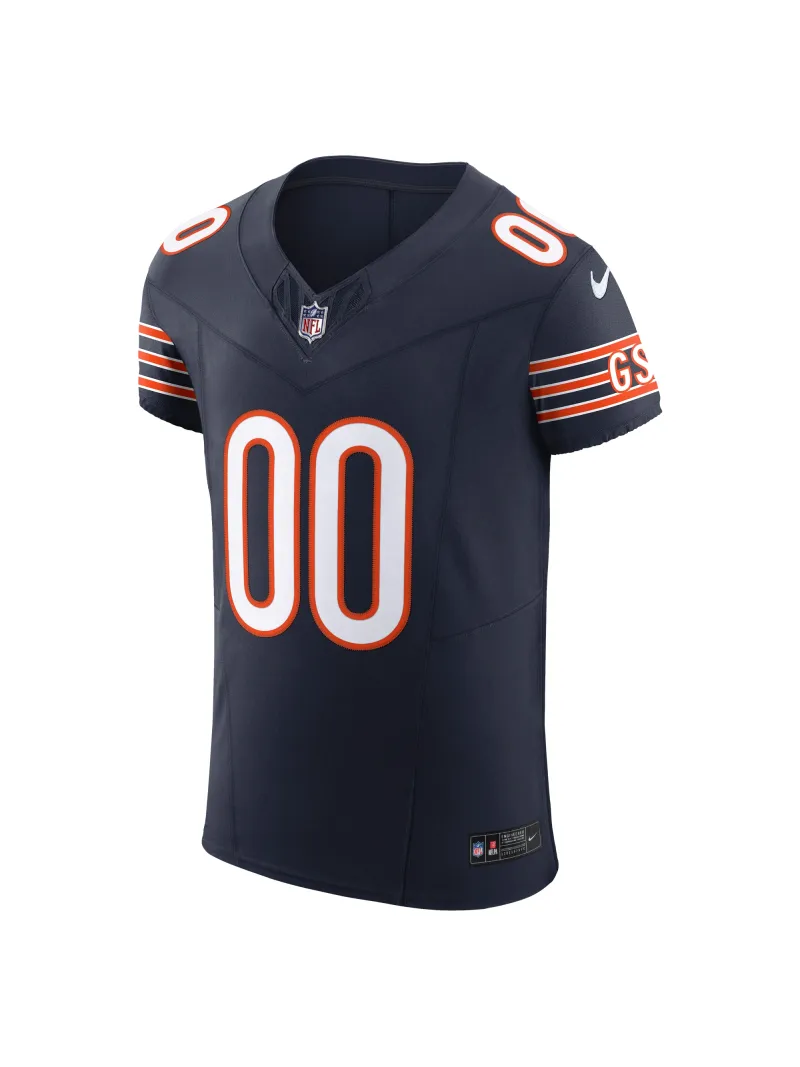 Men's Chicago Bears Nike Navy Vapor F.U.S.E. Elite Custom Jersey