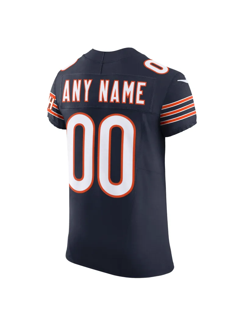Men's Chicago Bears Nike Navy Vapor F.U.S.E. Elite Custom Jersey