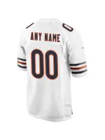 Men's Chicago Bears Nike White Custom Game Jersey