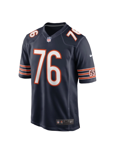 Men's Chicago Bears Steve McMichael Nike Navy Retired Player Game Jersey 02