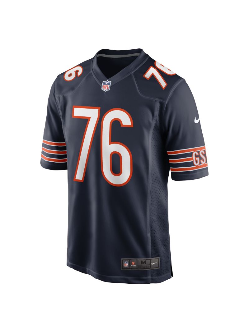 Men's Chicago Bears Steve McMichael Nike Navy Retired Player Game Jersey