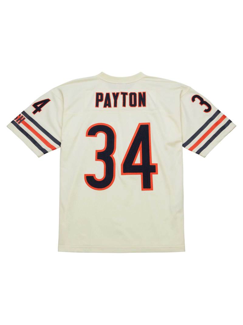 Men's Chicago Bears Walter Payton Mitchell & Ness Cream Chainstitch Legacy Jersey