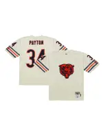 Men's Chicago Bears Walter Payton Mitchell & Ness Cream Chainstitch Legacy Jersey