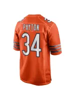 Men's Chicago Bears Walter Payton Nike Orange Retired Player Jersey