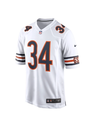 Men's Chicago Bears Walter Payton Nike White Retired Player Away Game Jersey 02
