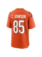 Men's Cincinnati Bengals Chad Johnson Nike Orange Retired Player Alternate Game Jersey
