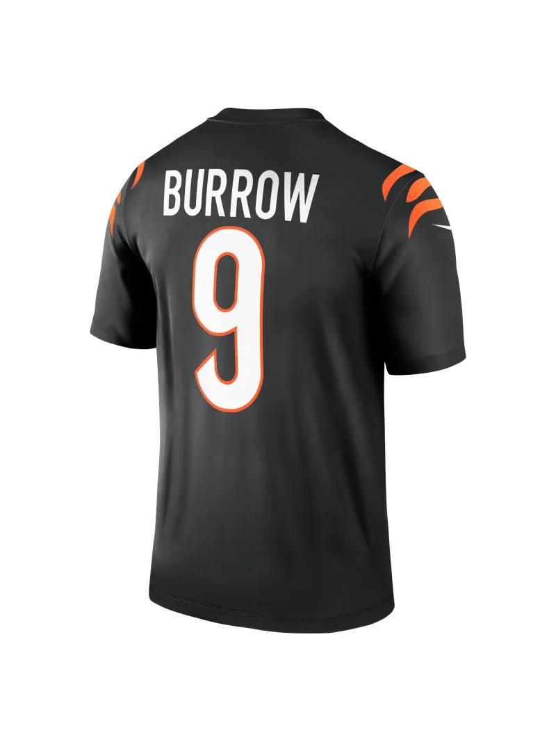 Men's Cincinnati Bengals Joe Burrow Nike Black Legend Jersey