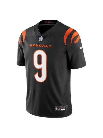 Men's Cincinnati Bengals Joe Burrow Nike Black Vapor Untouchable Limited Jersey 02