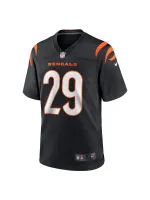 Men's Cincinnati Bengals Cam Taylor-Britt Nike Black Game Player Jersey