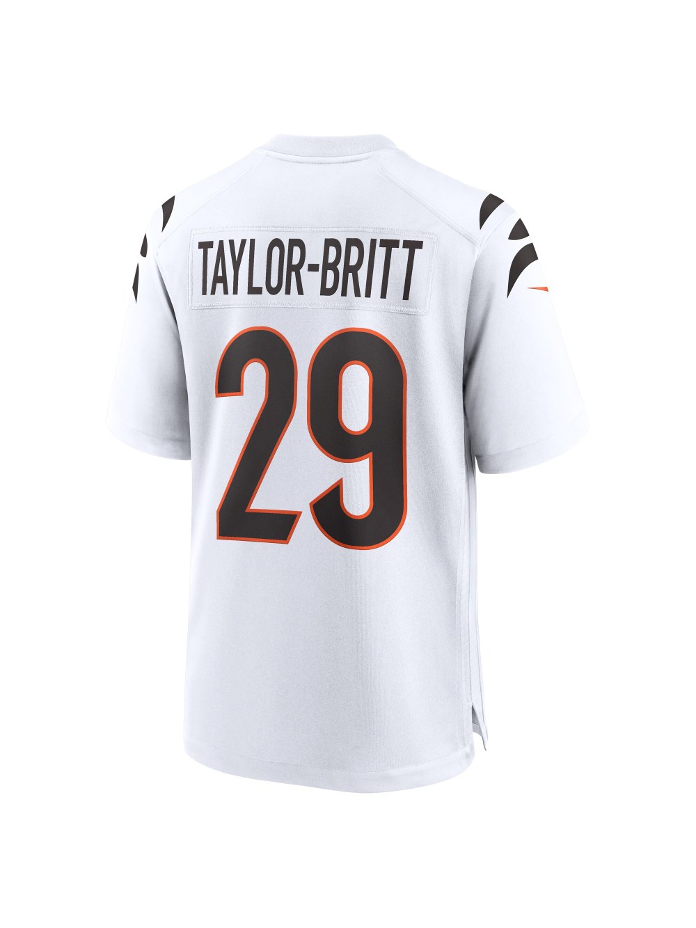 Men's Cincinnati Bengals Cam Taylor-Britt Nike White Game Jersey