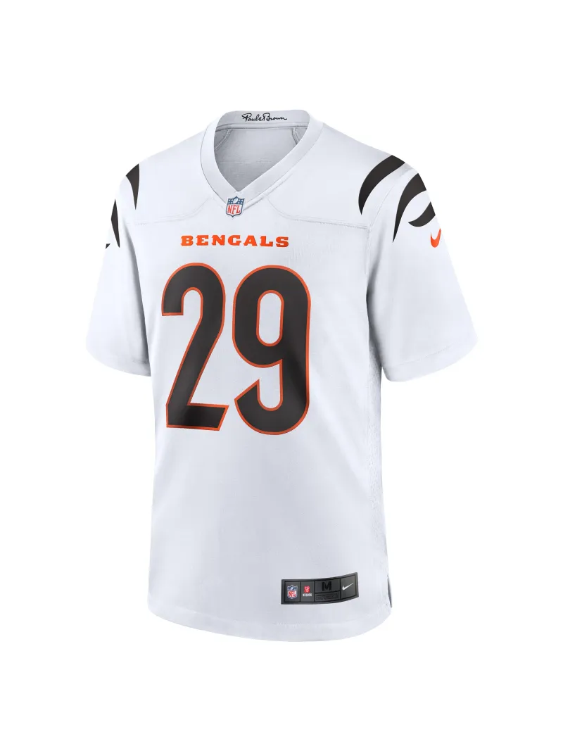 Men's Cincinnati Bengals Cam Taylor-Britt Nike White Game Jersey