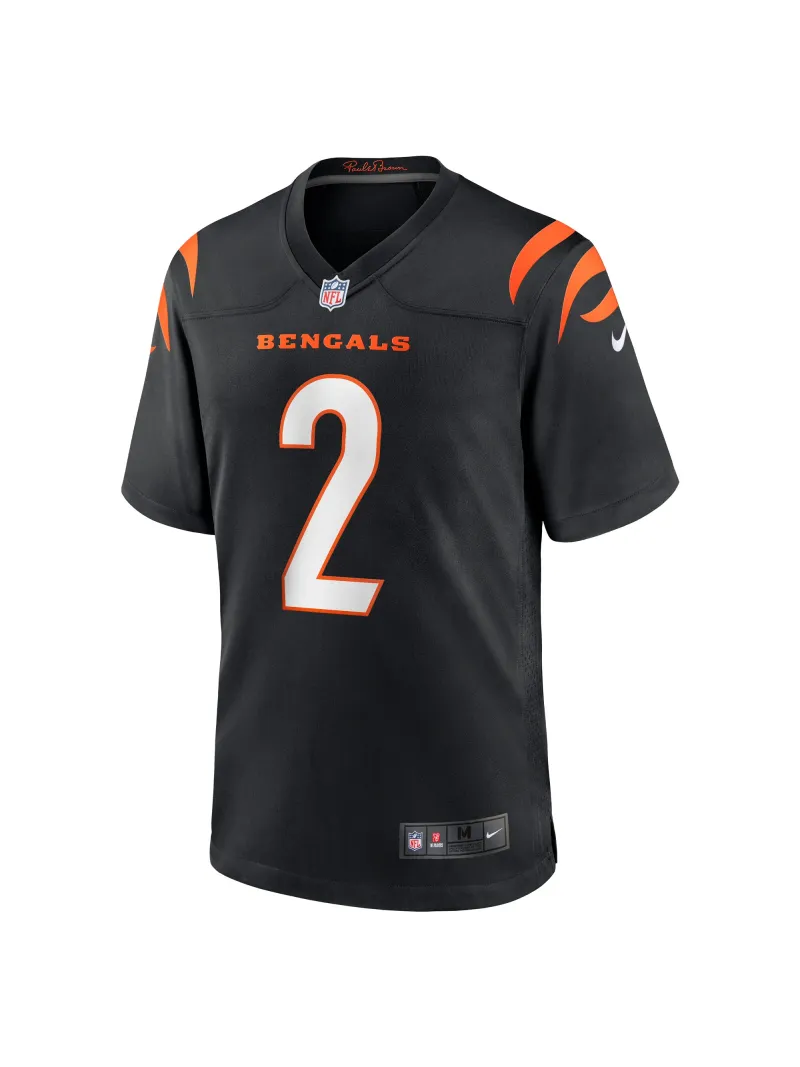 Men's Cincinnati Bengals Evan McPherson Nike Black Game Jersey