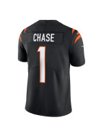 Men's Cincinnati Bengals Ja'Marr Chase Nike Black Vapor Untouchable Limited Jersey